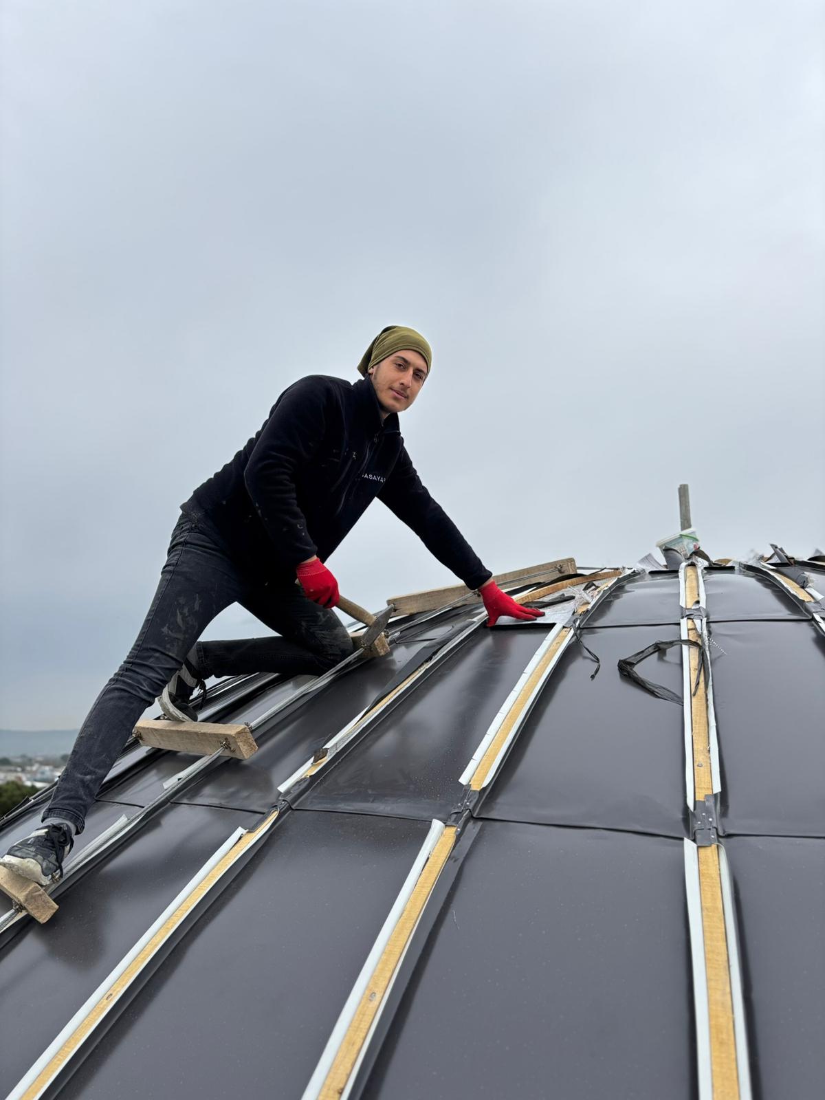 Kubbe inşaat aşaması